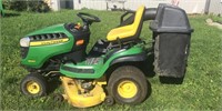 John Deere D140 Lawn Tractor 363 Hr