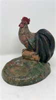 Signed “A” Ceramic Rooster Catchall Vessel