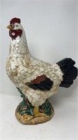 Heavy Ceramic Rooster Hen Statue Great Indoors