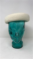 1960s Mohair Pillbox Hat Merrimac Cox’s