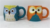 Owl Mug Duo Coffee Mugs