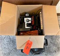 Box lot with cameras