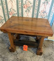 Pine side table