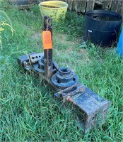 Tractor weights 3-point hookup