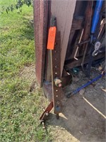 Tractor draw bar with 2” ball hitch