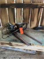 Hedge trimmers, 1-gas & 1-electric