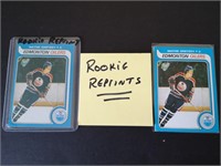 WAYNE GRETZKY ROOKIE REPRINTS