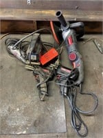 Electric sander/polisher, sander, drill