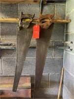 2-Vintage hand saws