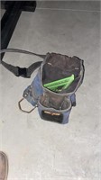 2 tool belts with safety vests