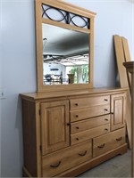 Dresser and Mirror Set, Mirror 40" x 48"