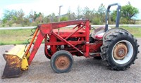 1955 Ford F600 Tractor w/FE Loader