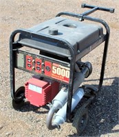 Coleman Powermate 5000 Portable Generator, Maxa ER Plus, 10-hp Tecumseh gas eng