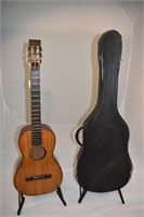 Unknown Parlor Guitar, all original, correct case