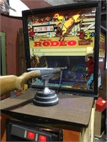1960/70's Chicago Coin Rodeo Shooting Gallery Game