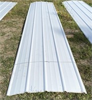 (CE) Steel, 17’-10.5”, white, 8 pieces
*Bidding