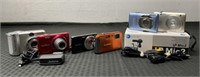 Assorted Digital Cameras