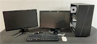 Cyber Power Gaming PC w/2 Monitors