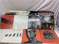 Vinyl records - Supertramp, Stones, Kiss + YE
