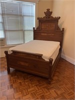 Vintage Eastlake Victorian Full Size Bed