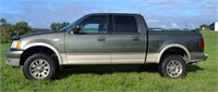 2002 Ford F150 King Ranch Supercrew cab 4WD truck,