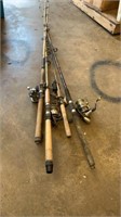 Group of Fishing Rod and Reels