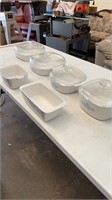 Group of Corning Ware