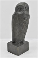Signed Owl Sculpture Austin Prod. Inc. 1970
