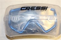 Cressi Suba Diving Goggles With Nose Piece