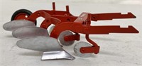 1/16 IH Repainted McCormick 3 Bottom Plow