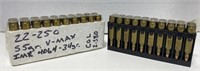 (T) Winchester 22-250 Cartridges, 55 Gr., V-Max,