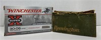 (T) Winchester 30-06 SPRG Centerfire Cartridges,