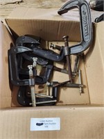 c-clamps 6- 3", 1- 4"