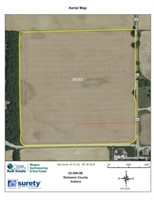 Quality Delaware Co. Indiana Land Auction