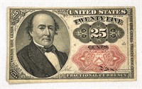 1874 Fractional Currency Note 25c