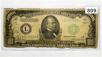 1934 $1000 One Thousand Dollars Fed Reserve Note