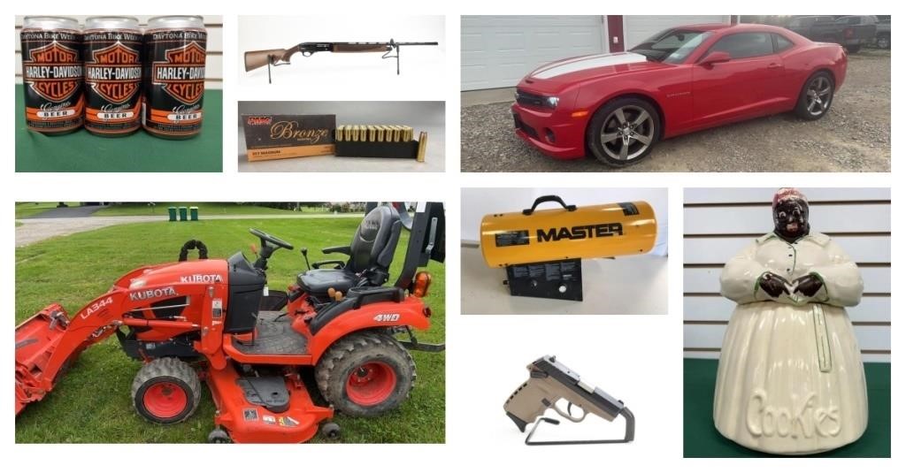 Oct. 2nd Equipment, Tool, Firearm, Antique Auction