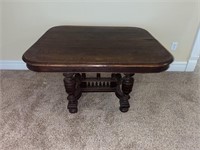 Antique Jacobean Table is 45 l x 40 d x 28 t