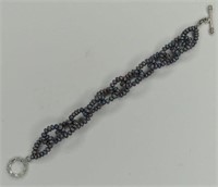 Sterling Silver Seed Pearl Bracelet