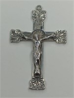 Sterling Silver Religious Cross Pendant