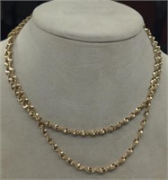 Sterling Gold Tone 36" Chain