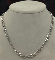 Heavy Sterling Silver Chain Necklace