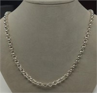 Sterling Silver Chain Link Necklace