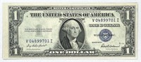 1935-F US Blue Seal One Dollar Bill UNC