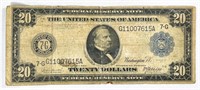 1914 LG $20 Federal Reserve Note CIRCULATED