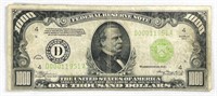 1934 $1000 Thousand Dollar Federal Reserve Note