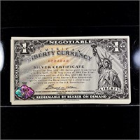 (5) 1998 $1 Liberty Currency Notes UNC