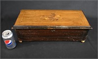 1840-60 Inlaid Swiss Cylinder Music Box