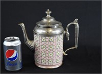 American Manning, Bowman & Co. Graniteware Tea Pot