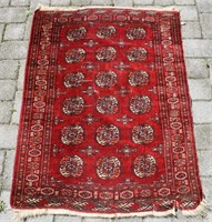 Antique Turkeman Wool Rug